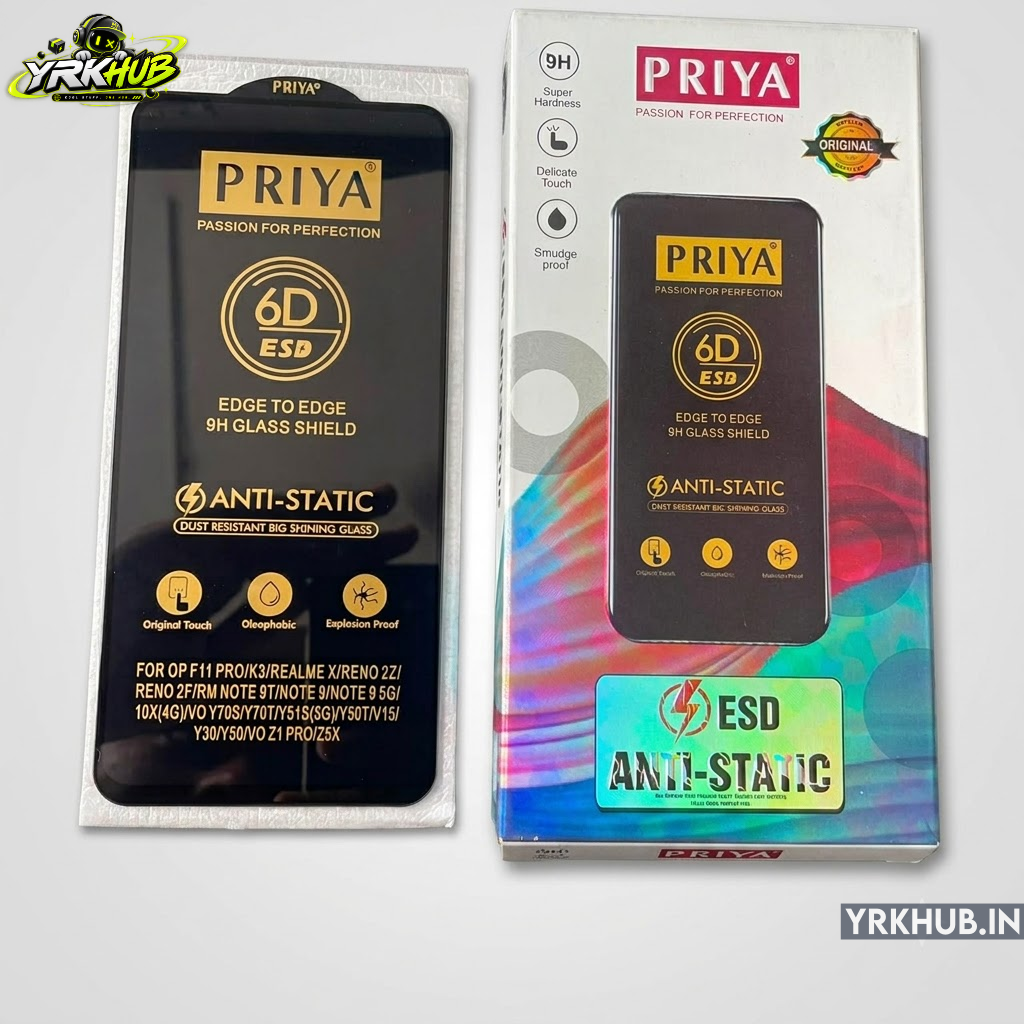 Priya Tempered Glass for Vivo Y30 | 9H Edge-to-Edge Screen Protector - Image 3