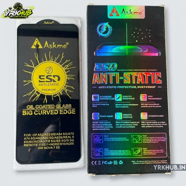 Alternative view of Askme Tempered Glass for Huawei Nova 7 SE | 9H Oil-Coated