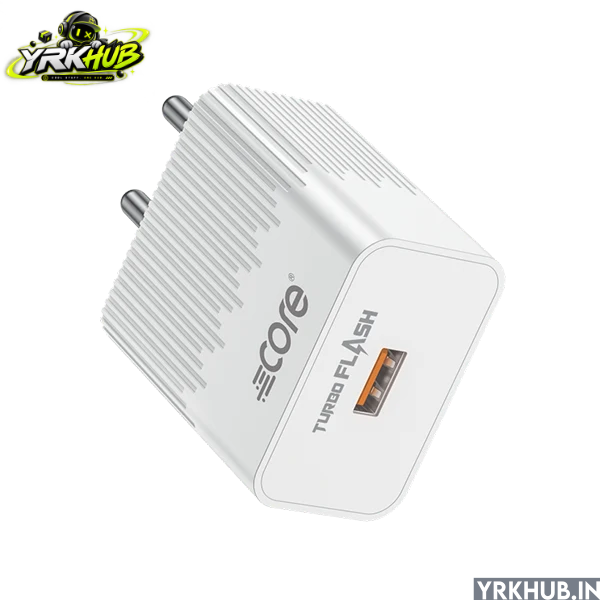 CORE CR-CH85 Turbo Flash 25W Multi Protocol Fast Charger with Type-C