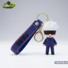 Anime Character Keychain with Wrist Strap | Cute Cartoon Key Ring