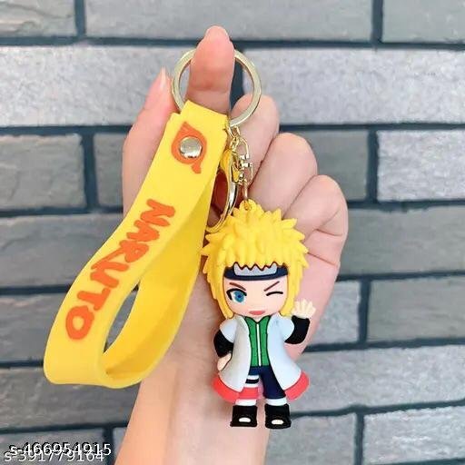 Anime Boy Keychain with Wrist Strap | Cute Cartoon Character Key Ring - Image 3