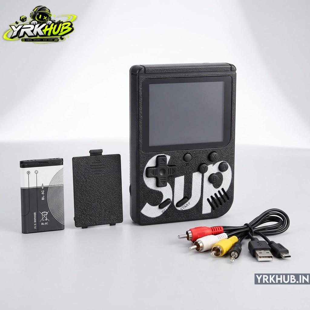 Sup Game Box AD-777 Plus | 400 in 1 Retro Handheld Game Console with TV Output - Image 7