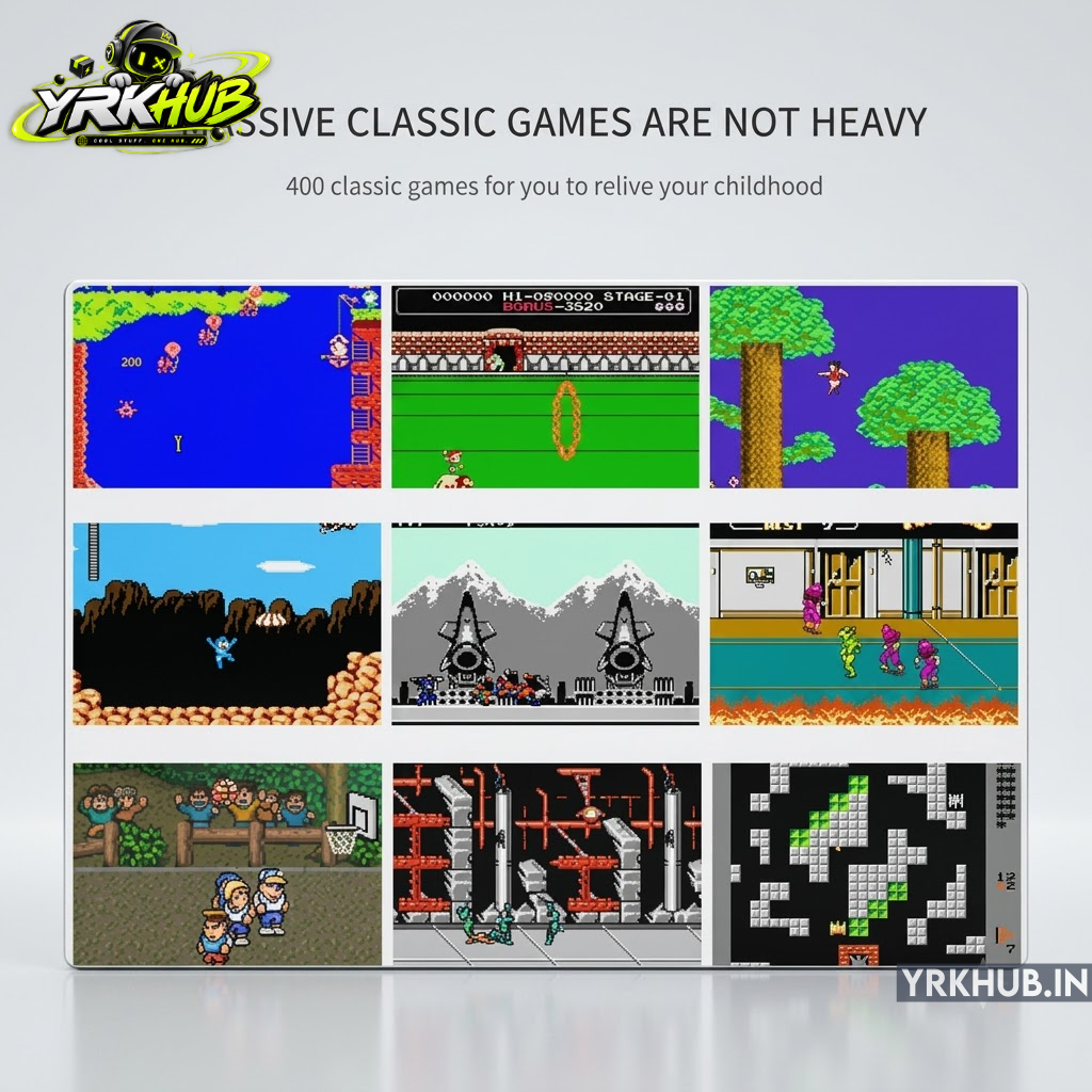 Sup Game Box AD-777 Plus | 400 in 1 Retro Handheld Game Console with TV Output - Image 8