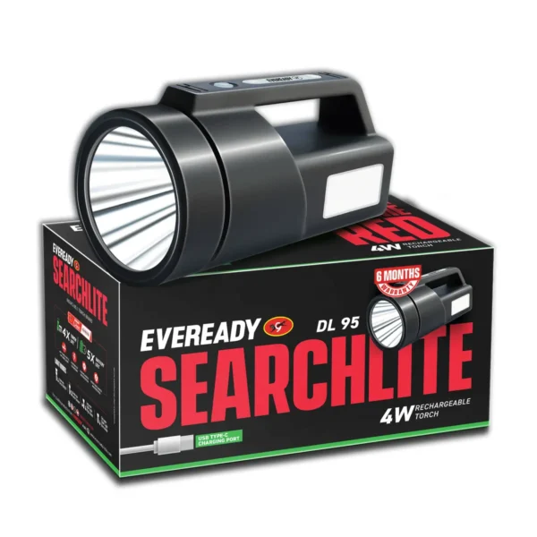 Eveready DL95 Searchlite Rechargeable LED Torch
